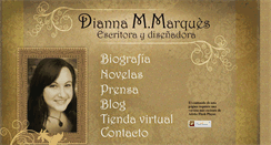 Desktop Screenshot of diannammarques.com